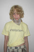 VIBRATION CIRCLE TEE -LEMON YELLOW-