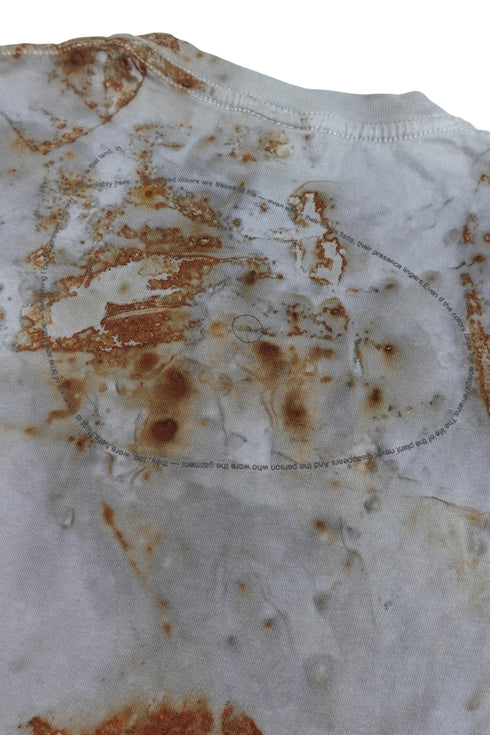 【KIDS】MISAKI USHIOZU × Cycle IRON RUST-DYEING TEE