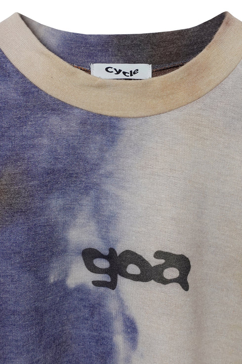 GOA TEE -TIEDYE PURPLE MIX-