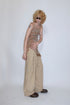 FRINGED SUMMER KNIT DRESS -CAMEL- *Last1