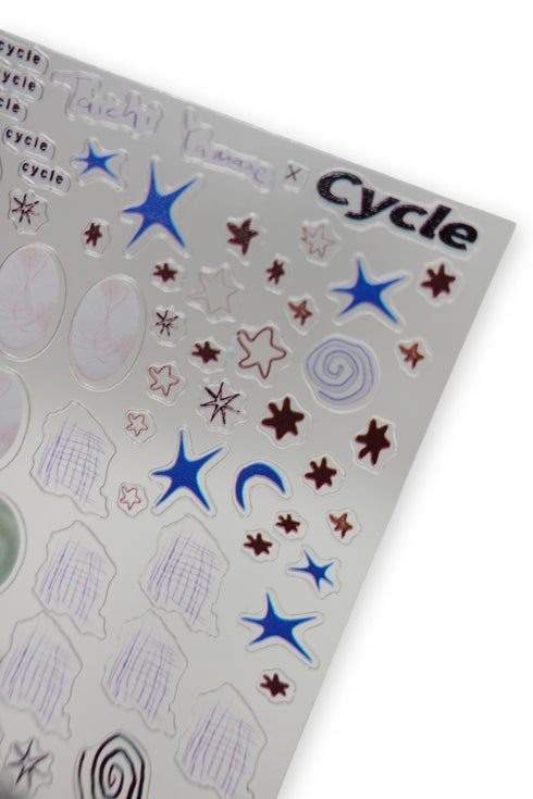 Taichi Yamane × Cycle NAIL STICKERS