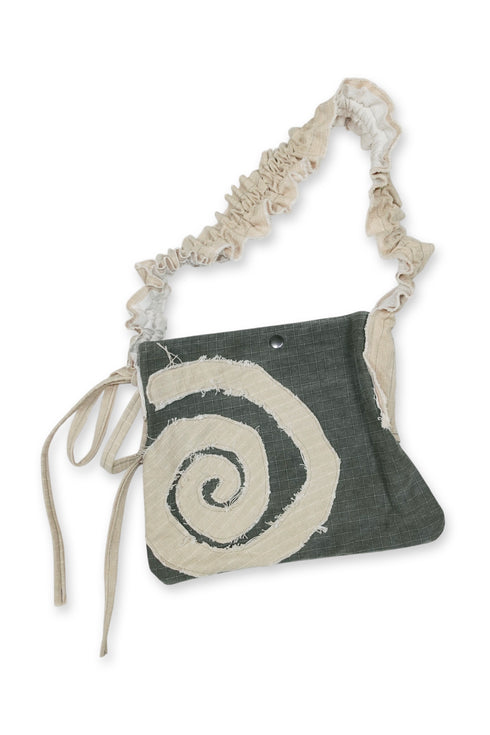 CERAGiGi × Cycle SPIRAL SHOULDER BAG -MOSS GREEN-