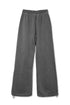 LOGO WASHED SWEAT PANTS -CHARCOAL-