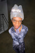 TIE-DYE BOA  HAT -BROWN MIX- *Last1