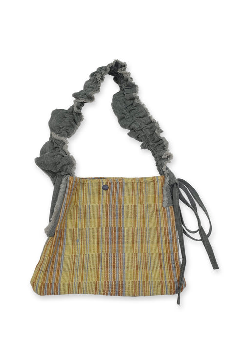CERAGiGi × Cycle SPIRAL SHOULDER BAG -YELLOW MIX-