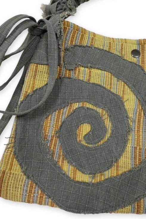 CERAGiGi × Cycle SPIRAL SHOULDER BAG -YELLOW MIX-