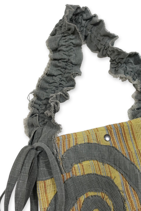 CERAGiGi × Cycle SPIRAL SHOULDER BAG -YELLOW MIX-