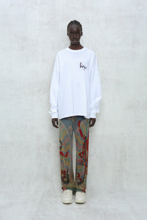 Drawing by Kristina INDIA LONG SLEEVE TEE -ANJU-