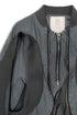 CIRCLE RIB WASHED MA-1 -WARM CHARCOAL-