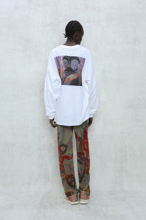 Drawing by Kristina INDIA LONG SLEEVE TEE -ANJU-