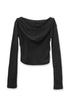 SEA STAR HOODED TOPS -BLACK-
