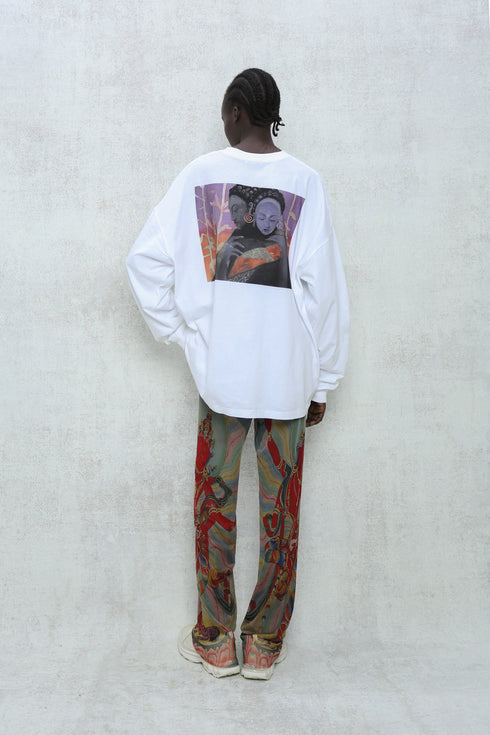 Drawing by Kristina INDIA LONG SLEEVE TEE -ANJU-