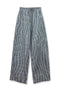 WAVY CHECK TROUSERS -BLUE MIX-