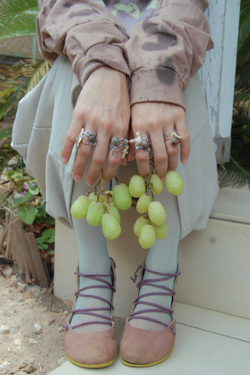 CERAGiGi × Cycle EARTH & SEA WIRE RING