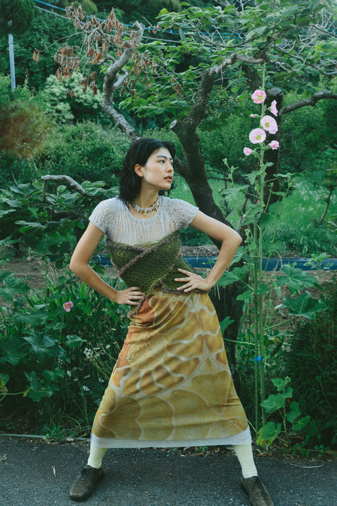 SPIRAL COLONY GEKKO LONG SKIRT