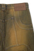 CIRCLE CUT-OUT WIDE PANTS -RUSTED BROWN- *Last1