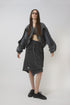 CIRCLE RIB WASHED MA-1 -WARM CHARCOAL-
