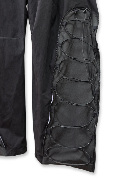 METAMORPHOSIS TROUSERS -BLACK-