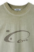 WASHED BIG TEE -YELLOW KHAKI- *Last1