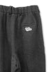 WOOL BALOON TUCK TROUSERS -CHARCOAL-
