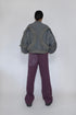 PAINTED SPIRAL SWEAT PANTS -BORDEAUX- *Last1