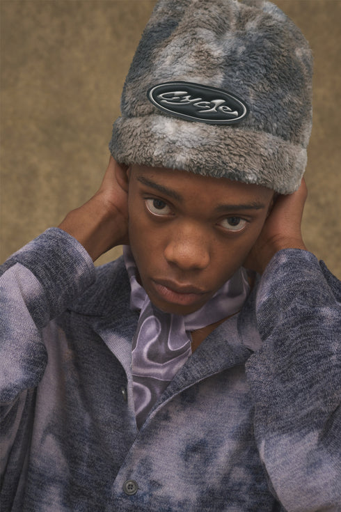 TIE-DYE BOA  HAT -BROWN MIX- *Last1