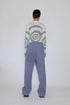 【PRE-ORDER】PAINTED SPIRAL SWEAT PANTS -BLUISH PURPLE-