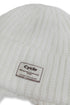 DRAW CODE MOHAIR KNIT CAP -WHITE-