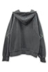 FEUERGOD × Cycle STAR ZIP-UP HOODIE -CHARCOAL-