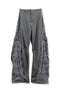 【PRE-ORDER】METAMORPHOSIS ECO FABRIC PANTS -GRAY (BAMBOO CHARCOAL)-