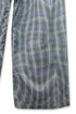 WAVY CHECK TROUSERS -BLUE MIX-