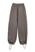 LOGO WASHED SWEAT LINE PANTS -BROWN- *Last1