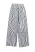 WAVY CHECK TROUSERS -GRAY MIX-