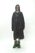 FEUERGOD × Cycle STAR ZIP-UP HOODIE -CHARCOAL-