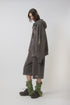 FEUERGOD × Cycle STAR ZIP-UP HOODIE -BROWN-