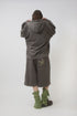 FEUERGOD × Cycle STAR ZIP-UP HOODIE -BROWN-