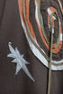 SPIRAL CODE LONG SLEEVE TEE -BROWN-