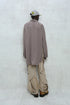 CIRCLE CUT-OUT PANTS -RUSTED BEIGE-