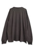 SPIRAL CODE LONG SLEEVE TEE -BROWN-