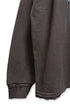 SPIRAL CODE LONG SLEEVE TEE -BROWN-