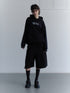 nyke × Cycle THROW UP HOODIE -BLACK-
