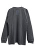ELECTRONICS COMPANY CYCLE LONG SLEEVE TEE -CHARCOAL-