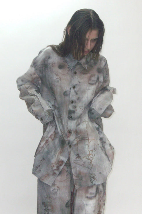 CERAGiGi × Cycle A GARDEN OF FORGOTTEN WONDER SHIRT -NIGHT-