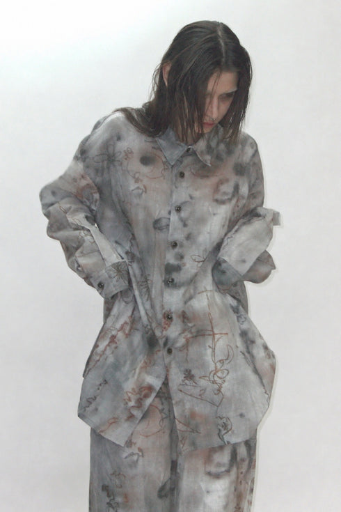 CERAGiGi × Cycle A GARDEN OF FORGOTTEN WONDER SHIRT -NIGHT-