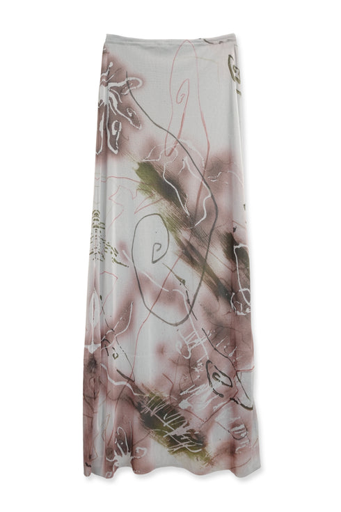 ACERO × Cycle LONG SKIRT -A Triton Snail Dream-