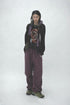 【PRE-ORDER】SPIRAL CODE LONG SLEEVE TEE -BROWN-