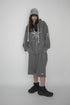 Mayte × Cycle ECHO STAR WASHED ZIP-UP HOODIE -GRAY-
