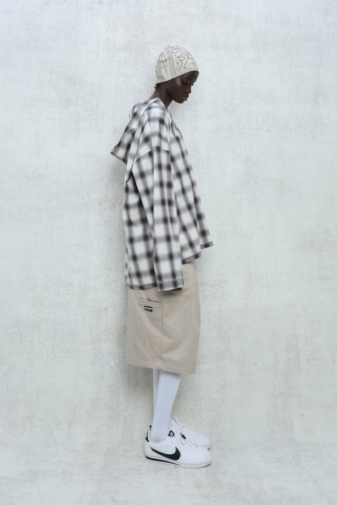 WIDE HALF PANTS -BEIGE- *Last1