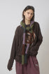 Allergy × Cycle PATCHWORK HOODED SCARF