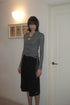 DRAWSTRING-EYELET HALF PANTS